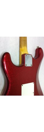 STRATOCASTER 1960 RELIC RED SPARKLE